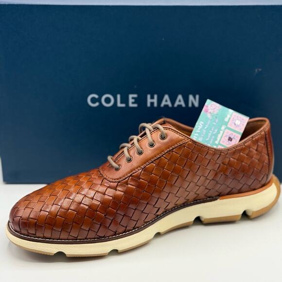 COLE HAAN WOVEN OXFORDS - Picture 2 of 11